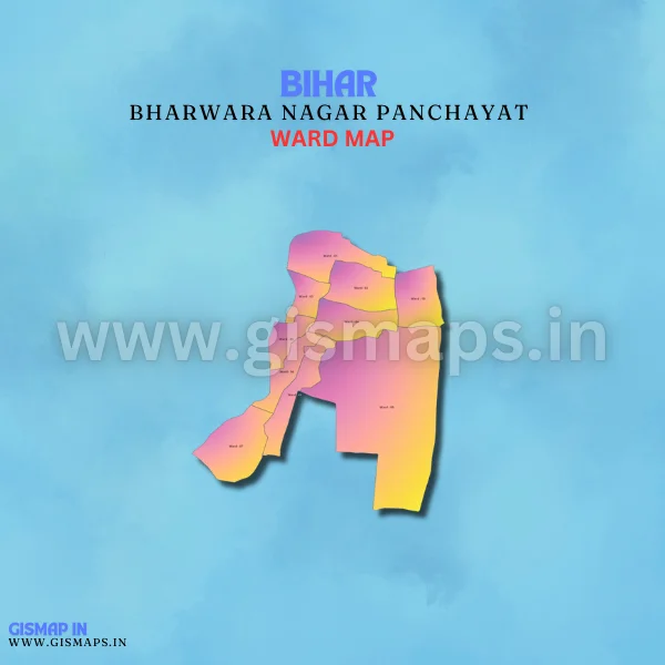 Bharwara Nagar Panchayat Ward Map